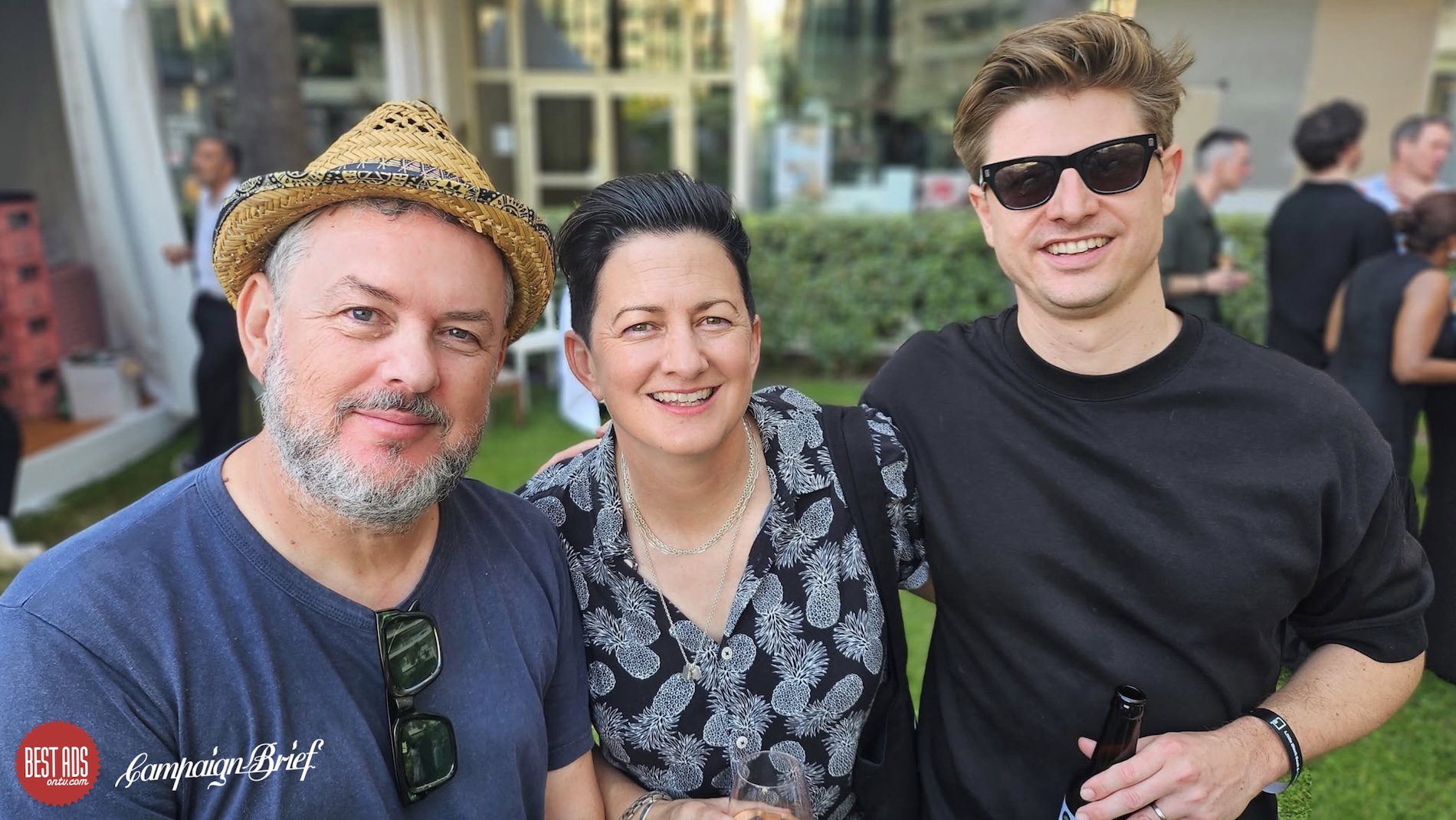 Aussies and Kiwis plus global creatives attend the Campaign Brief Cannes Welcome Drinks honoring special guest ‘King David’ Droga